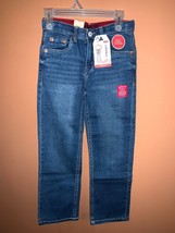 NWT Levi’s 514 Boys Straight Jeans Stretch Regular Fit Through Thigh Blue 7 Reg - $20.99