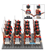 French Fusilier Napoleonic Wars French Army Lego Moc Minifigures Toys Se... - $32.99