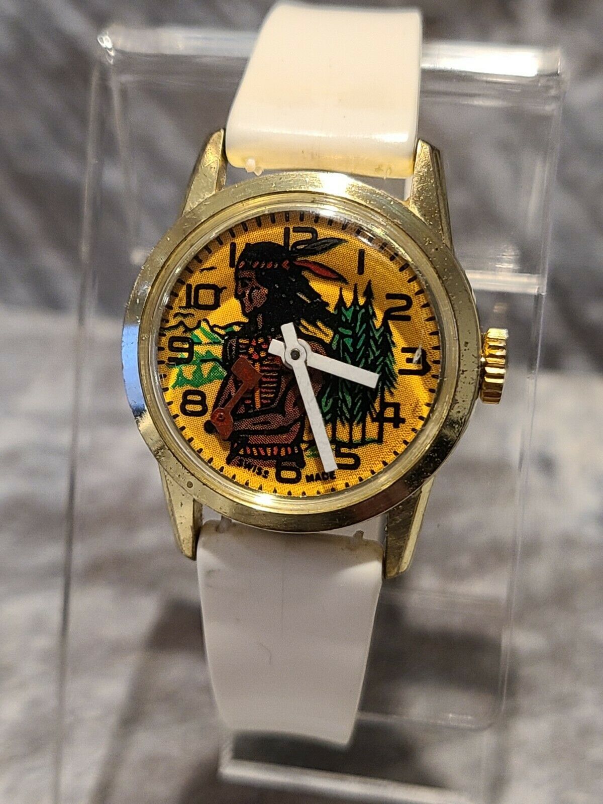 Vintage Webster Native American Wristwatch - $40.00