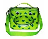 Frog Lunch Box Back to School Snack Bag by Sassafras Insulated Easy Clean Fun