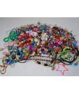 Mixed lot of loose beads &amp; half finished projects-Great for craft jewelr... - $14.99