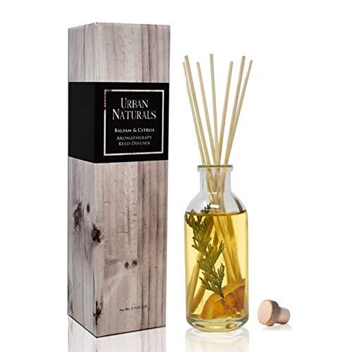 Urban Naturals Balsam & Citrus Scented Sticks Reed Diffuser Set