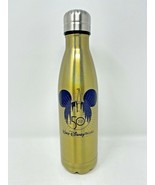 Disney Parks WDW 50th Anniversary Oct 1st 2021 Gold Water Bottle Tumbler... - $49.49