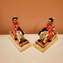 Sebastian Miniatures Vintage Figurines, 2pc set, Ride to the Hounds, Mid Century image 1
