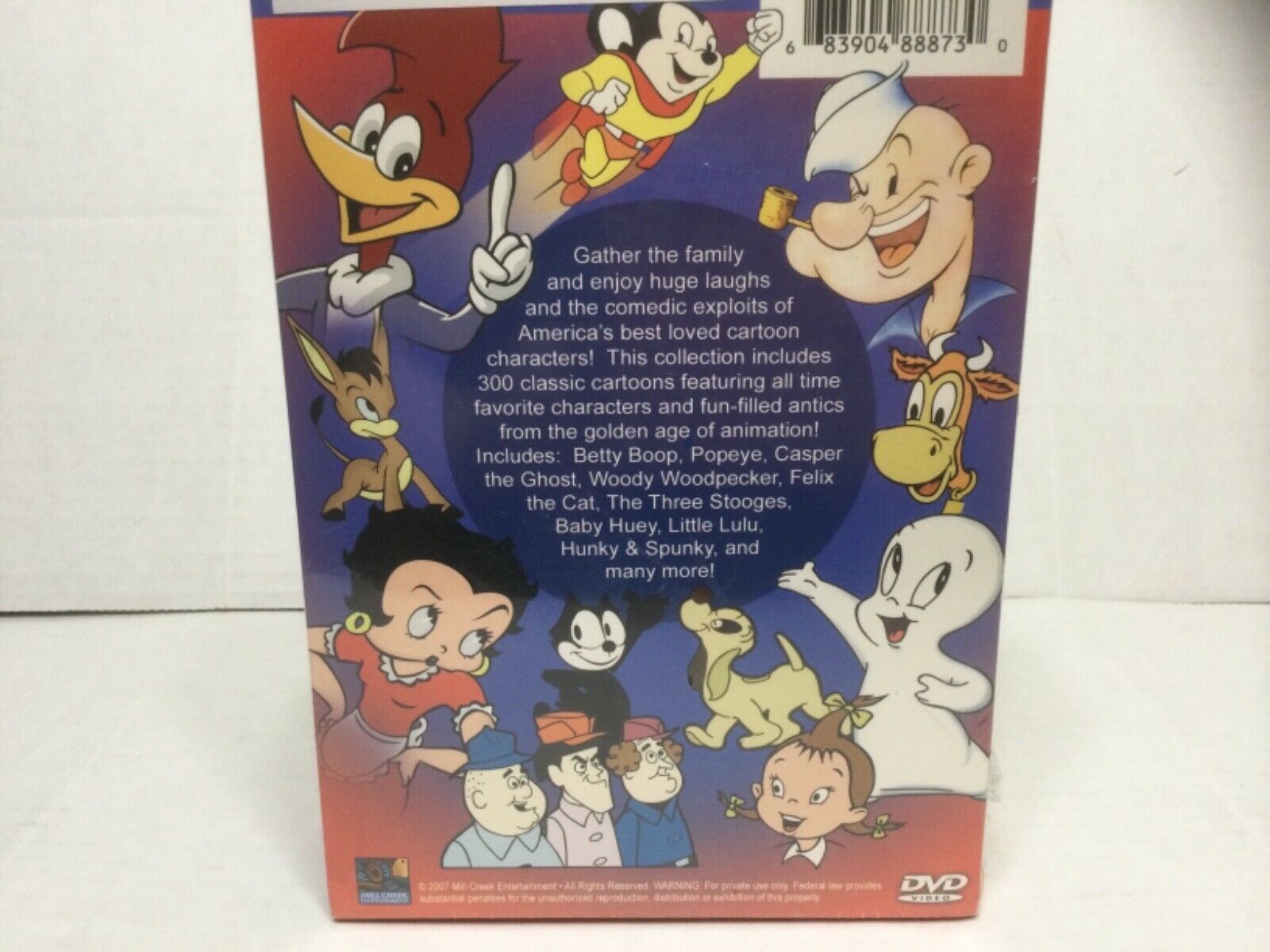 The Amazing 300 Classic Cartoon Collection Dvd 2008 6-disc Box Set New 