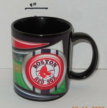 Boston Red Sox Coffee Hot Coco Mug Cup Ceramic HTF MLB Baseball by Hunte... - $14.03