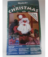 Santa Claus Yarn Felt Craft Kit Christmas K200 20 Ounce Bottle New 11&quot; - $11.88