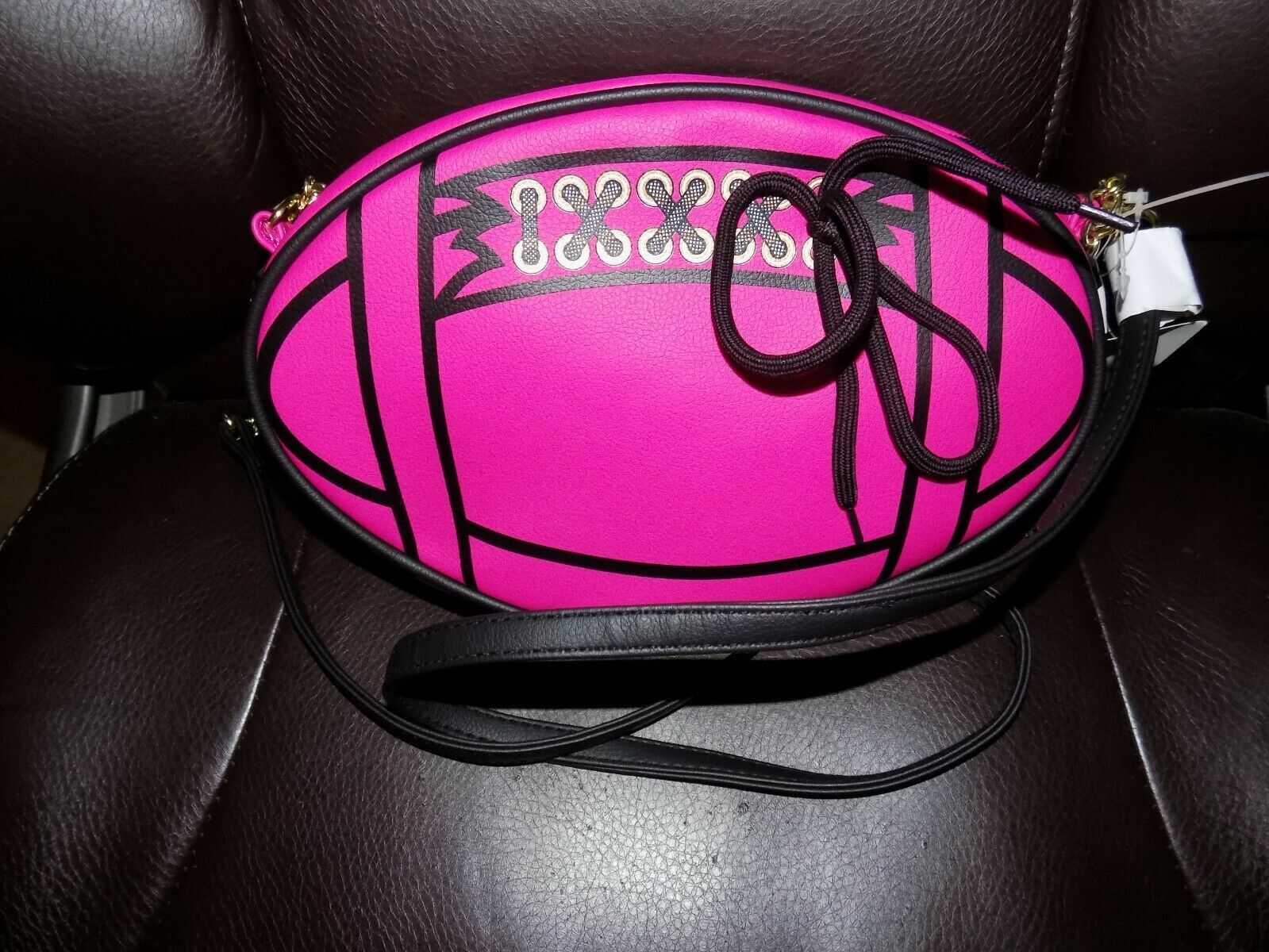 Betsey Johnson Football Purse 2024 favors