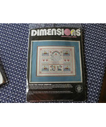 1986 Dimensions BLESS THIS HOUSE SAMPLER Counted Cross Stitch SEALED Kit... - $11.88