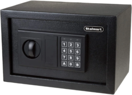 Digital Safe Safe Box with 2 Manual Override Keys  -  Stalwart Steel Safe image 1
