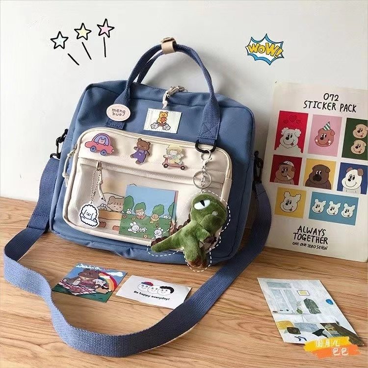 Japanese Style School Bags For Teenage Girls Preppy Tote Bag Nylon Bag Backpack Luggage