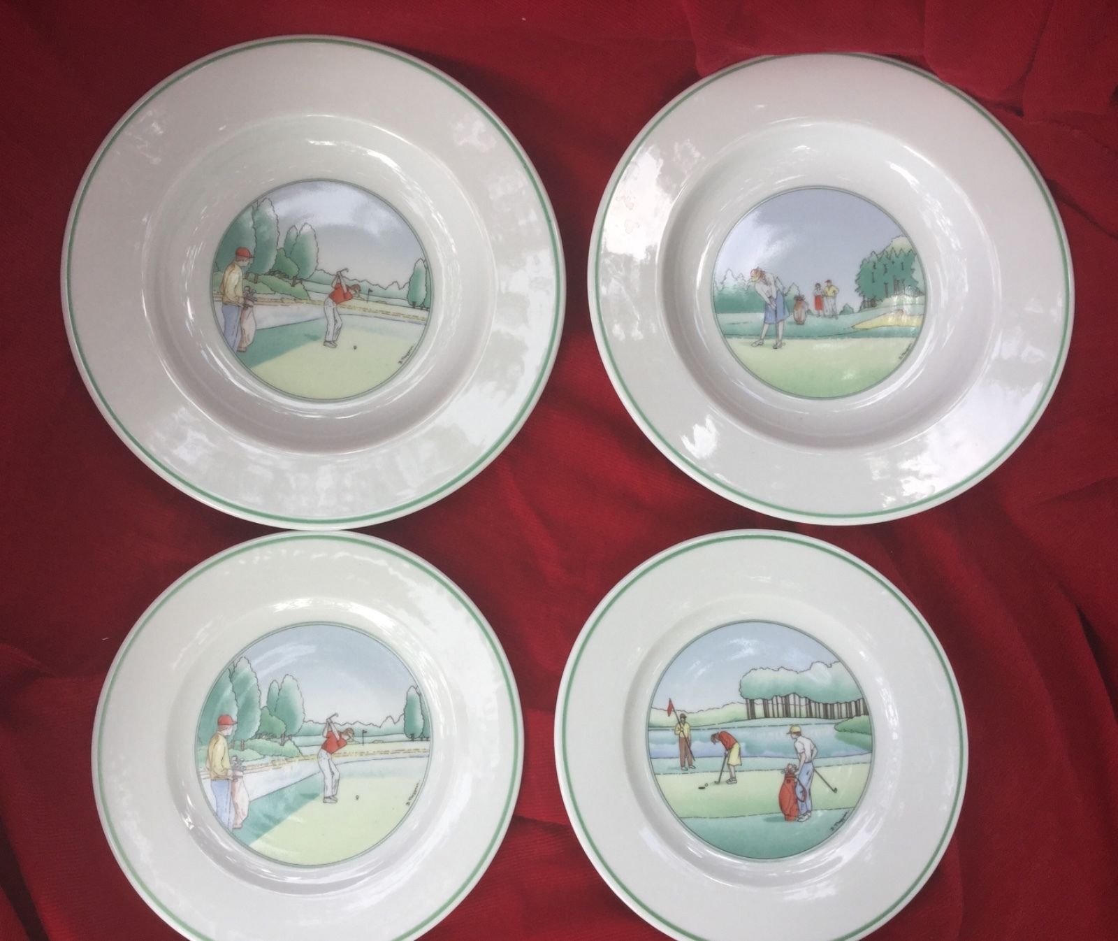 Apilco France Plates Set of 4 Decor and 50 similar items Apilco France Plates Set of 4 Decor and 50 similar items