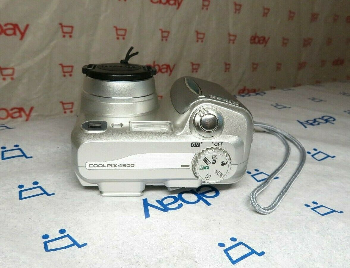 Nikon COOLPIX 4300 4.0MP HD Digital Camera w/ 3x Optical Zoom + CF Card