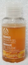 The Body Shop MANGO Shower Gel Exotic Soap-Free Cleansing Travel 2 oz/60mL New - $7.92
