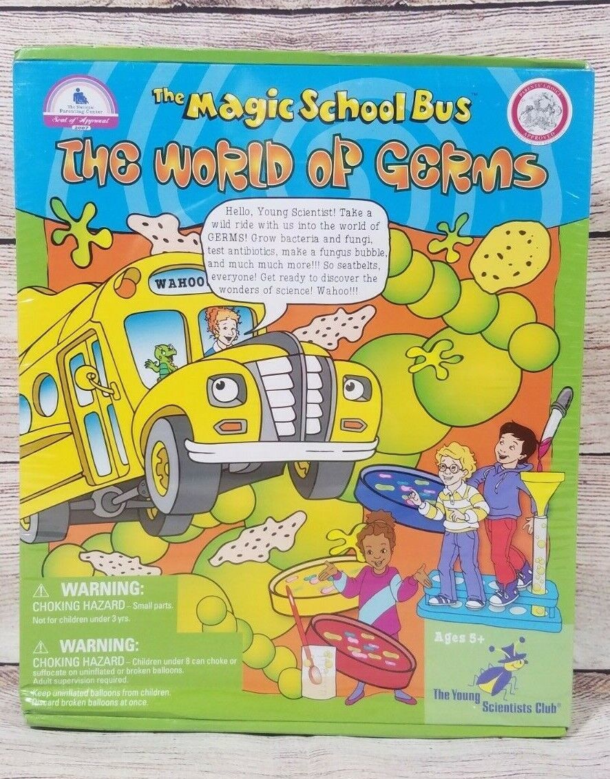 The Magic School Bus The World Of Germs Young Scientists Club Kit