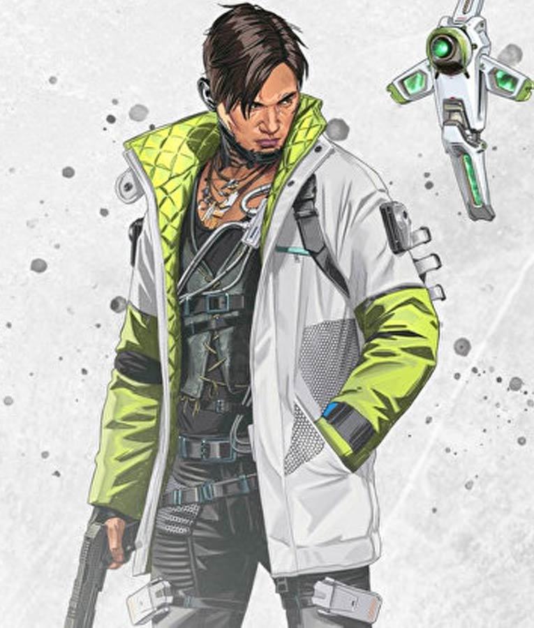 Apex Legends Season 3 Crypto Unisex Halloween Cosplay Costume - Unisex