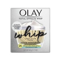 Olay Total Effects Whip Fragrance Free Facial Moisturizer SPF 25 , 1.7oz - $39.88