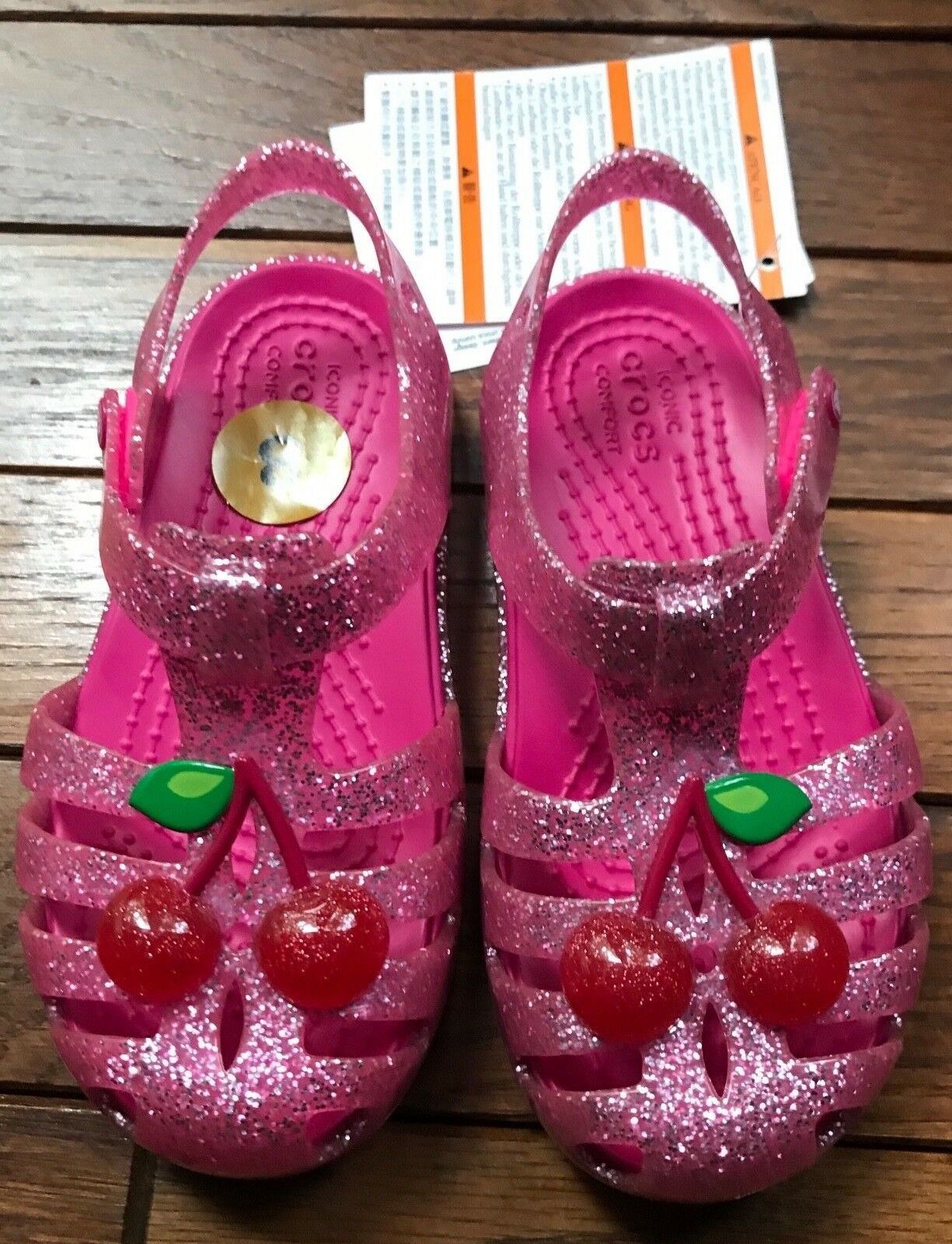 crocs isabella glitter