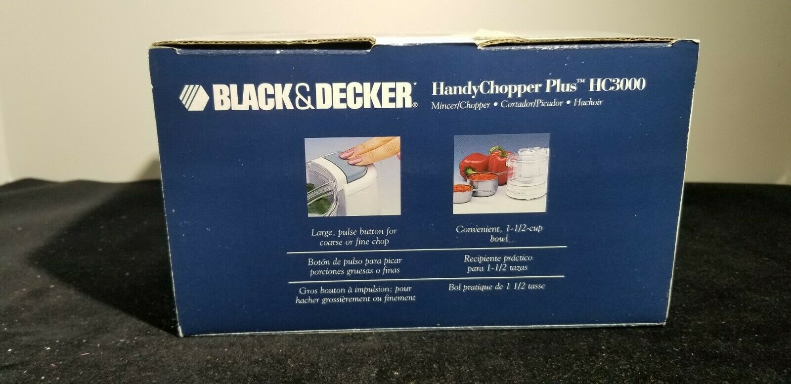 Black & Decker Handy Chopper Plus HC3000 1.5 Cup Electric Mincer