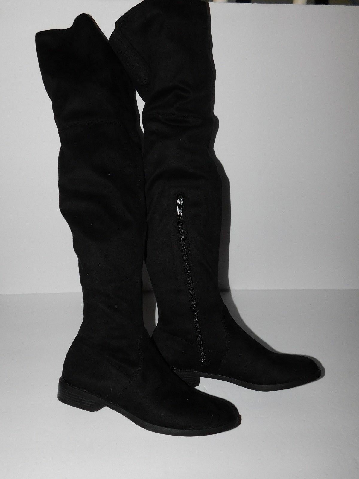 vera wang thigh high boots