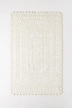 Area Rugs 4' x 6' Leighton Hand Tufted Anthropologie Woolen Carpet Free Delivery - $299.00