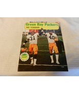 Green Bay Packers Official 1981 Yearbook Gerry Ellis, Eddie Lee Ivery on... - $25.99