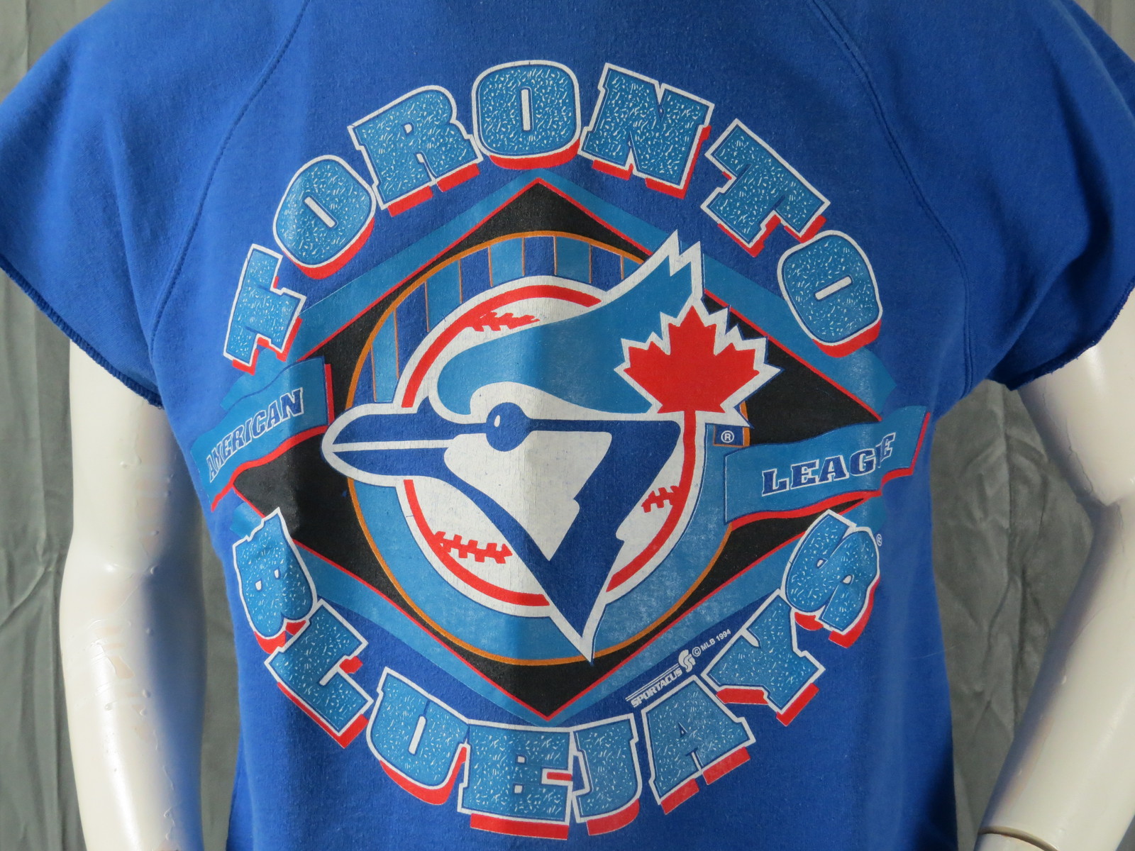 Toronto Blue Jays Shirt (VTG) Cotton Muscle Sleeve Shirt Men's