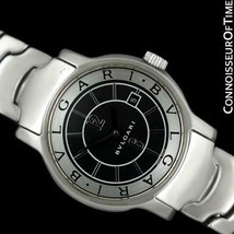 Bvlgari (Bulgari) Solotempo Ladies 29mm Ss Steel Watch - Mint With Warranty - $1,171.10
