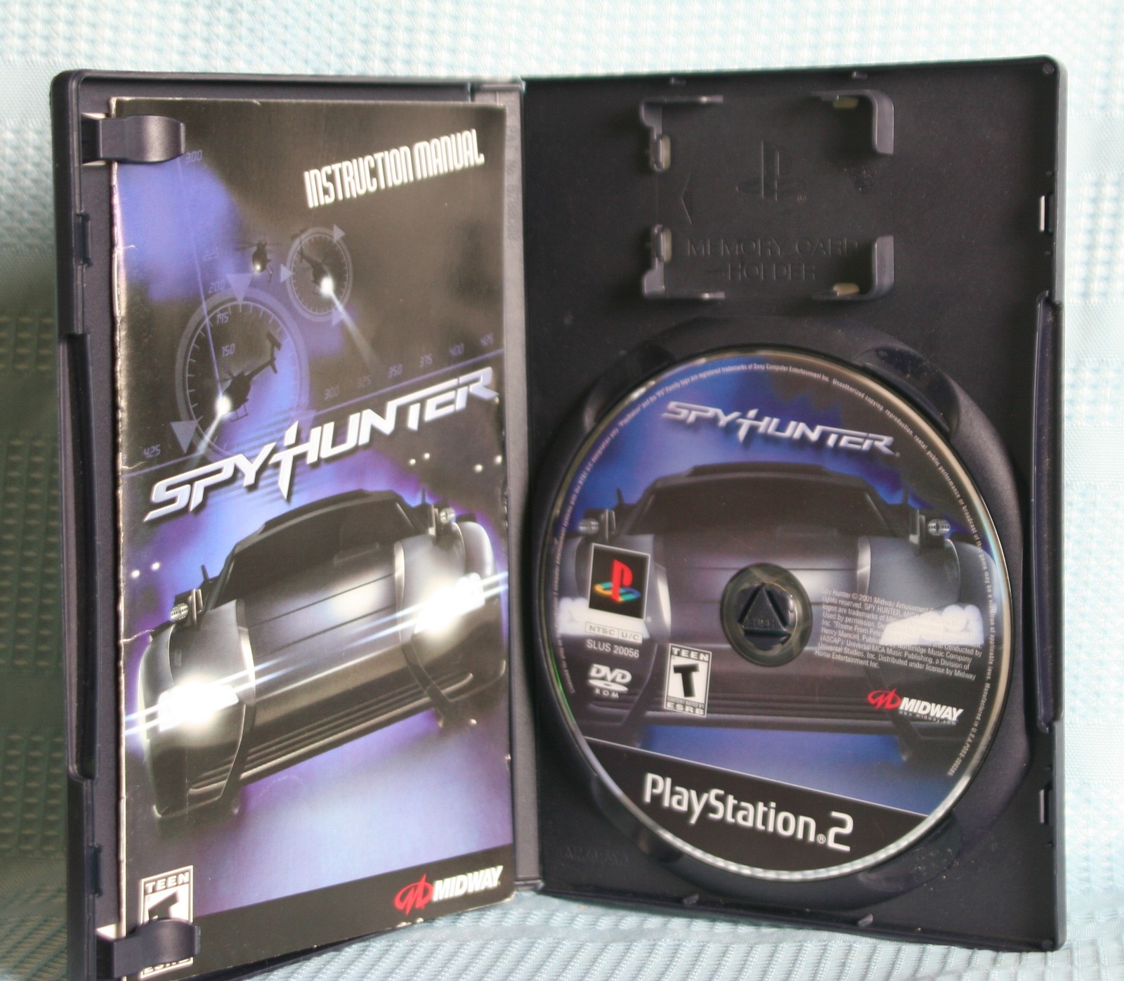 SPY HUNTER ---( PLAYSTATION 2 PS2,2001) Complete, Manual and Memory ...