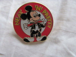 Disney Trading Pin 5433: 3 Trimestre Flexible Broche Mickey Neat &#39;N&#39; Pretty - $7.25