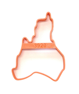 Jayuya Puerto Rico Municipality Outline Cookie Cutter Made In USA PR3920 - $2.99