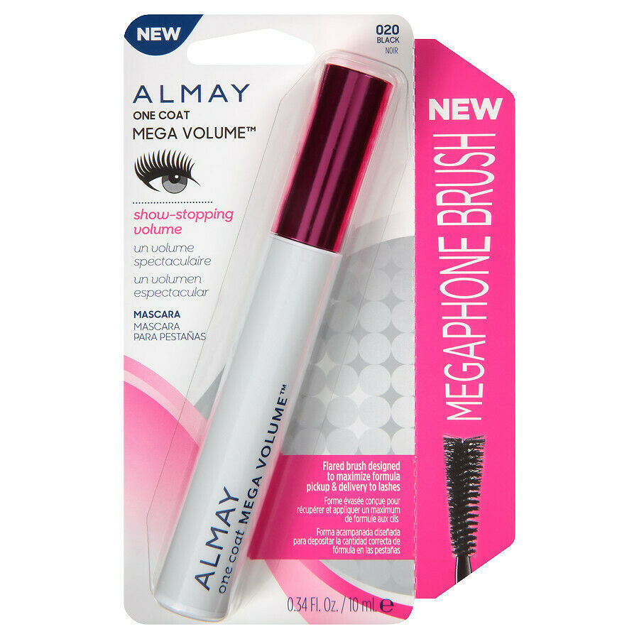 ALMAY One Coat Mega Volume Mascara Black 020. New and Sealed Mascara