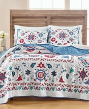 Martha Stewart Collection Reversible Vintage Folklore Full / Queen Quilt - $169.99