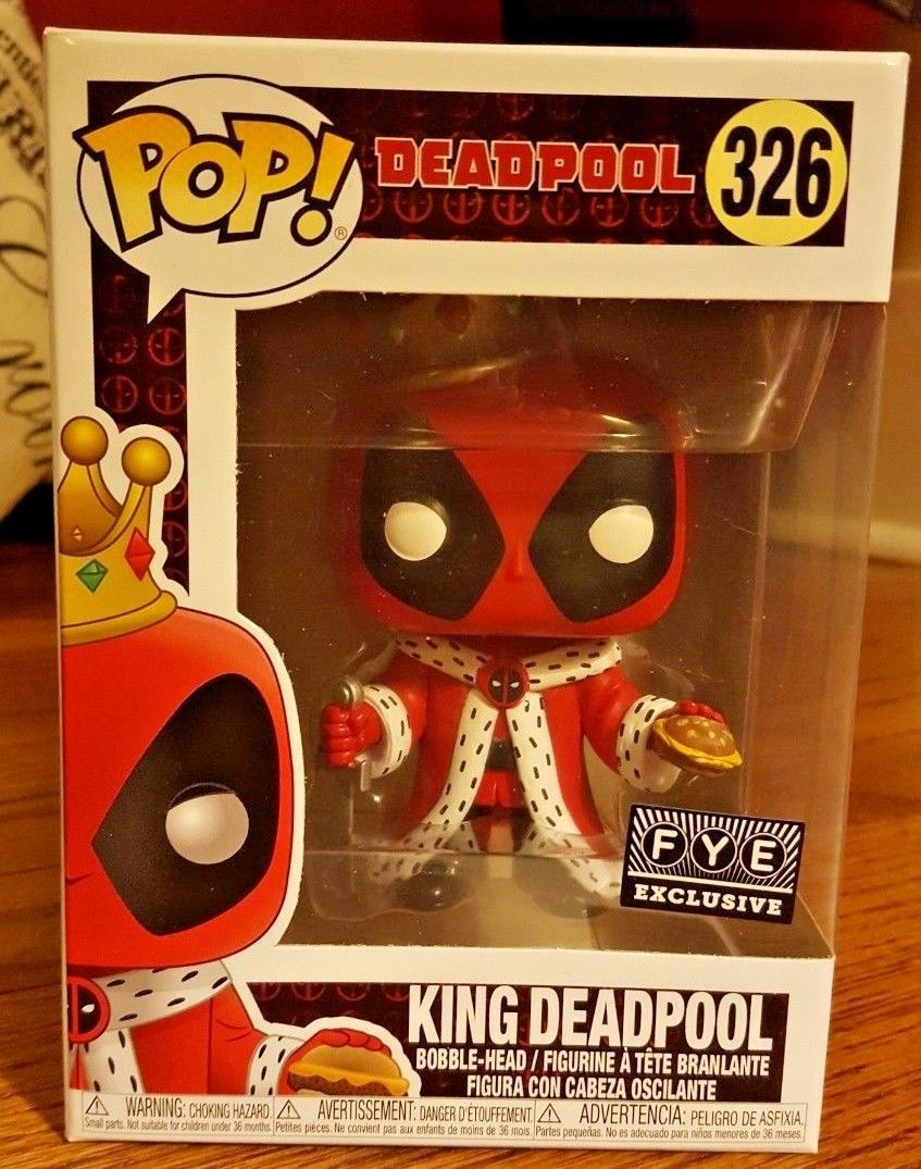 Toys And Hobbies King Deadpool 326 Exclusive Funko Pop Deadpool