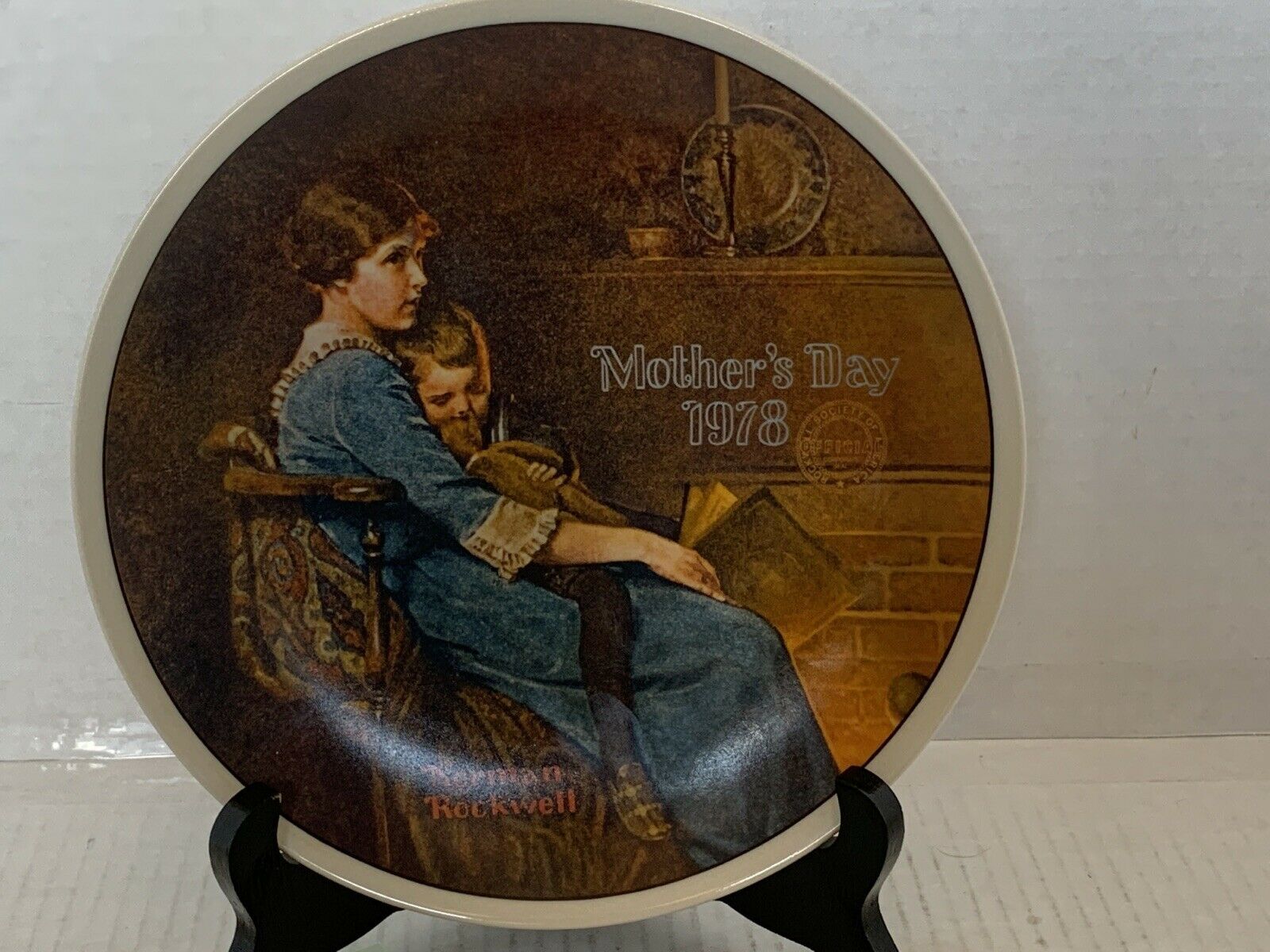 knowles-norman-rockwell-s-le-collector-plate-bedtime-6502d-1978