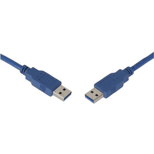 Jaycar USB 3.0 TypeA Plug to Plug Cable 1.8m to TypeA Cables