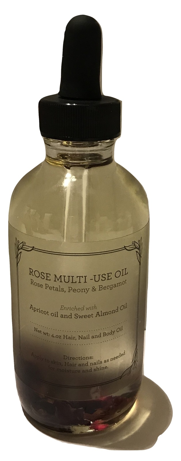 Provence Beauty Rose Multi-Use Body Oil, 4 fl. oz. - Bath Oils