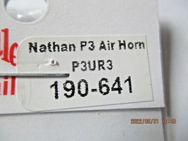 Cal Scale # 190-641 Nathan P3 Air Horn P3UR3 1 Each. HO-Scale image 2