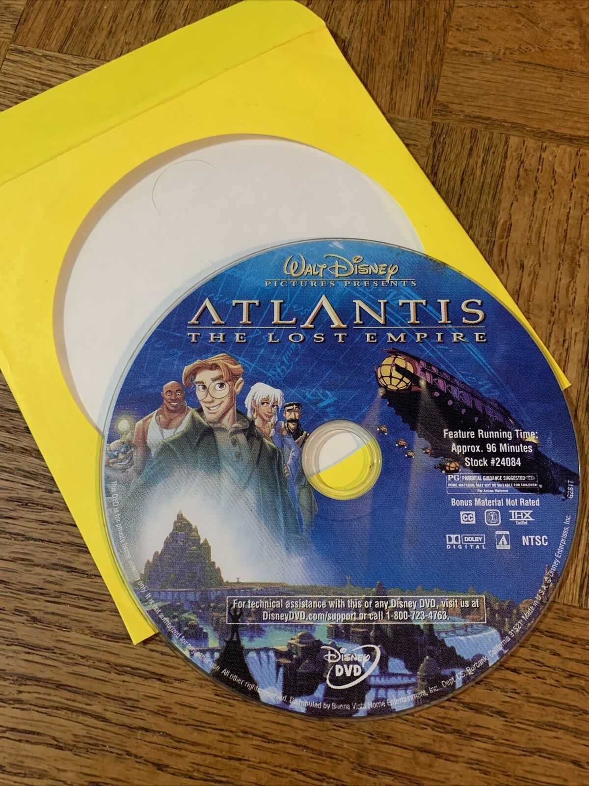 Atlantis The Lost Empire Dvd Dvds And Blu Ray Discs 4880