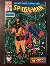 SPIDER-MAN (1990 SERIES) #9 1991 Wolverine Wendigo Marvel Comics - $5.00