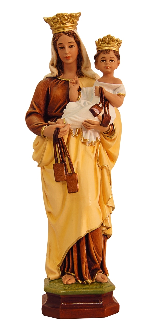 Our Lady of Mount Carmel Blessed Virgin Mother Mary 10 Inch Statue