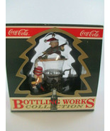 Coca-Cola Bottling Works Collection Ornament Fountain Glass Follies Chri... - $6.93