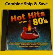 Hot Hits of the 80&#39;s by Various Artists (CD Sony Music) Build -A- Lot &amp; ... - $3.00