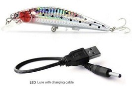  Isafish Twitching Lure Rechargeable USB Vibrate Fishing Lures Electric ... - $25.38