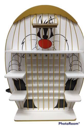Danbury Mint Looney Tunes Tweety Bird Sylvester Perpetual Calendar Rack Only - $38.52