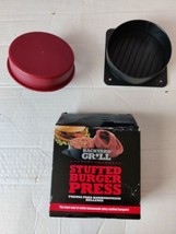 Burger Maker Press Stuffed Patty Hamburger Stick Non BBQ Molds Sliders G... - $11.29