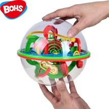 00 steps small big size 3d labyrinth magic rolling globe ball marble puzzle cubes brain thumb200