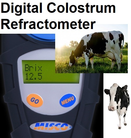 $319.99 MISCO PA201 Palm Abbe Digital Colostrum Refractometer Brix Scale 0-56.0%