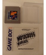 Game Boy Game Cartridge Motocross Maniacs by Ultra Games NO BOX Like New - $19.99