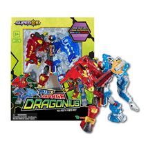 Super10 Mix Change Dragonius Double Dragon Korean Transforming Action Figure Toy image 5